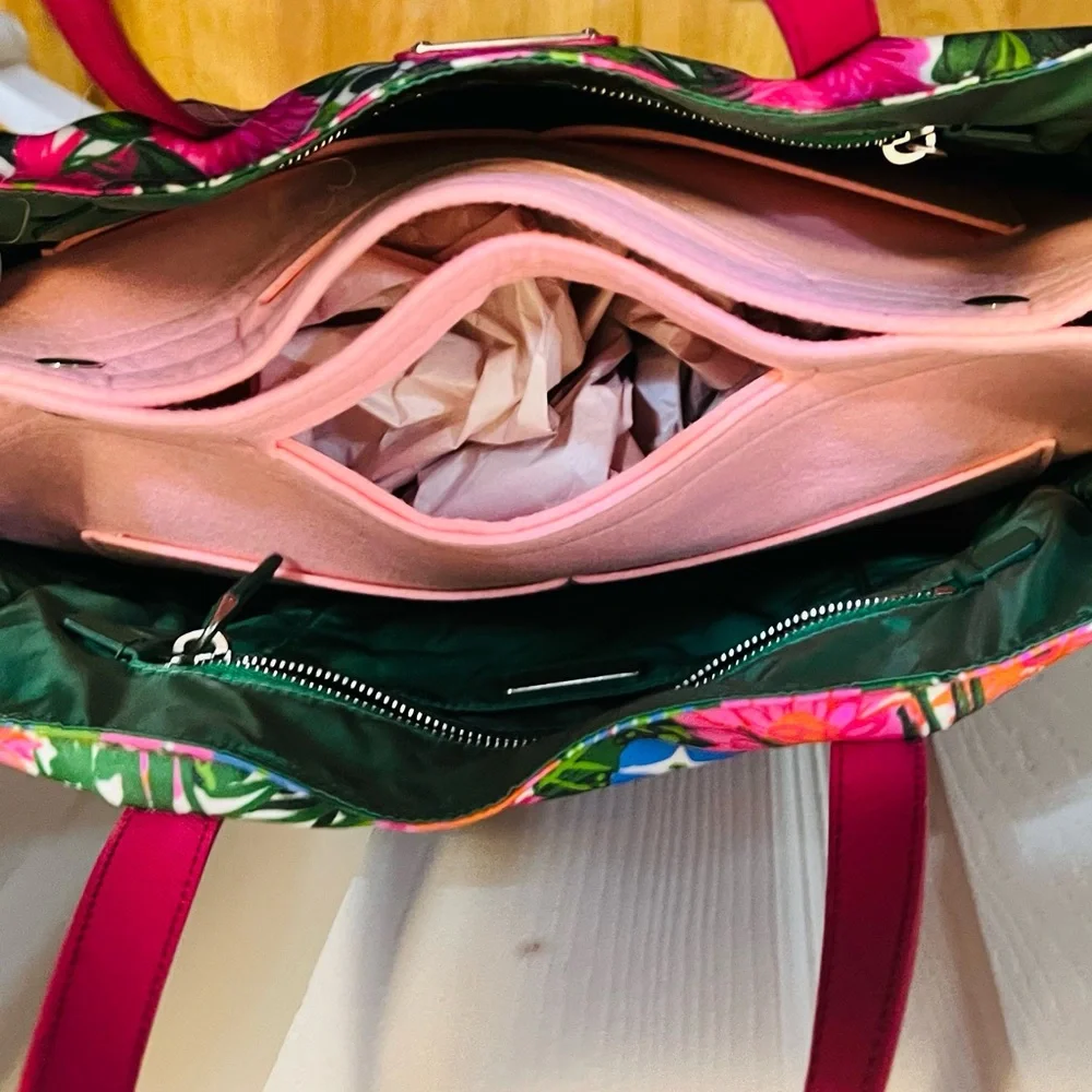 Prada Tessuto Stampato Floral Tote - Picture 5 of 7